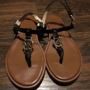 Michael Kors black sandals